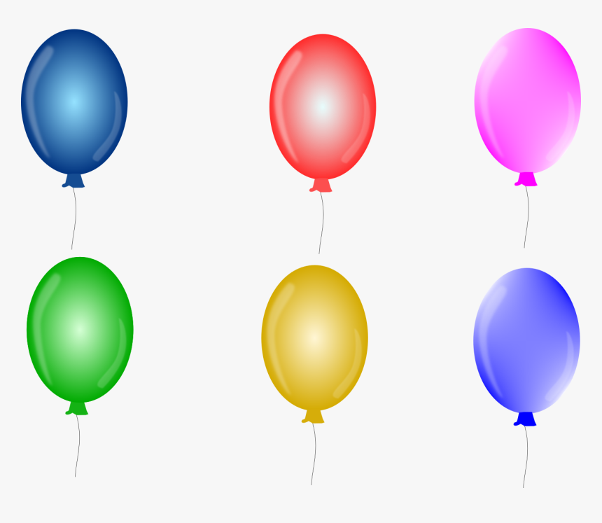 Balloons Vector Png, Transparent Png