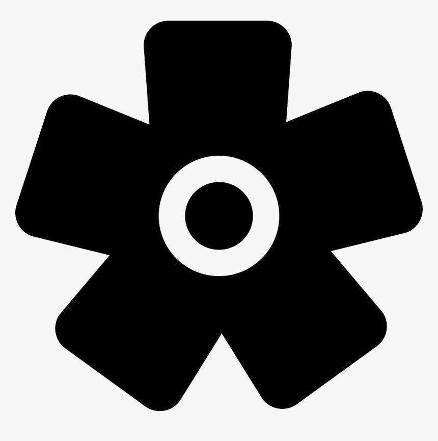 Flower Shape Of Five Petals, HD Png Download