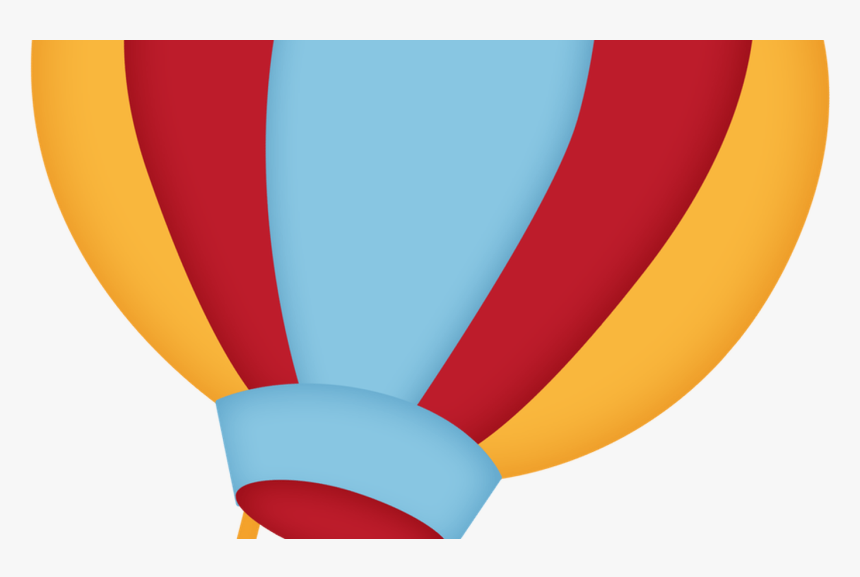 Sky With Sun And Hot Air Balloons Vector Black And, HD Png Download