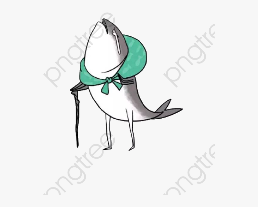 Shark Clipart Sad Transparent, HD Png Download