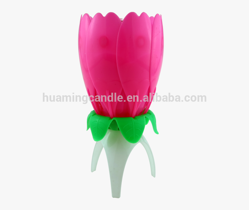 Flower Shape Birthday Candle Singing Happy Birthday, HD Png Download