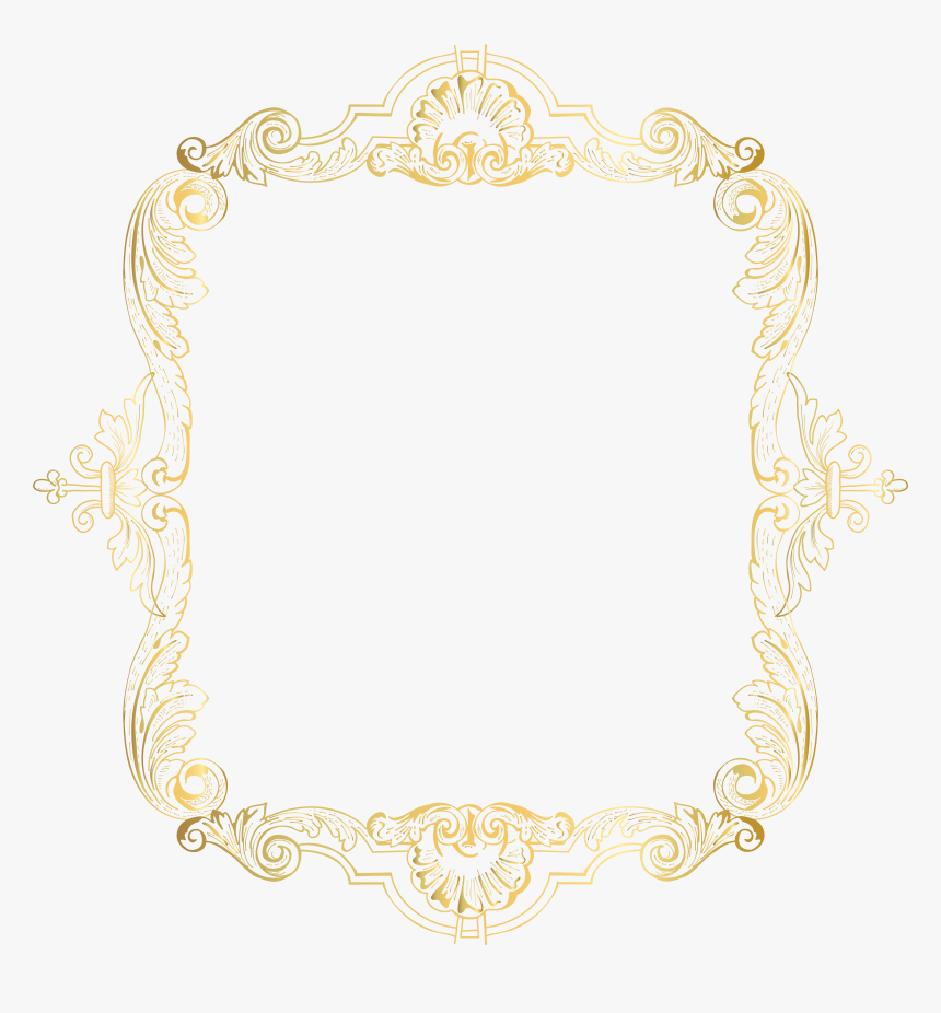 Retro Border Png, Transparent Png