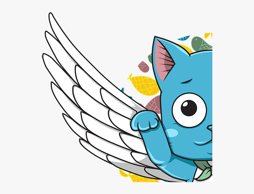 Fairy Tail Happy Png, Transparent Png