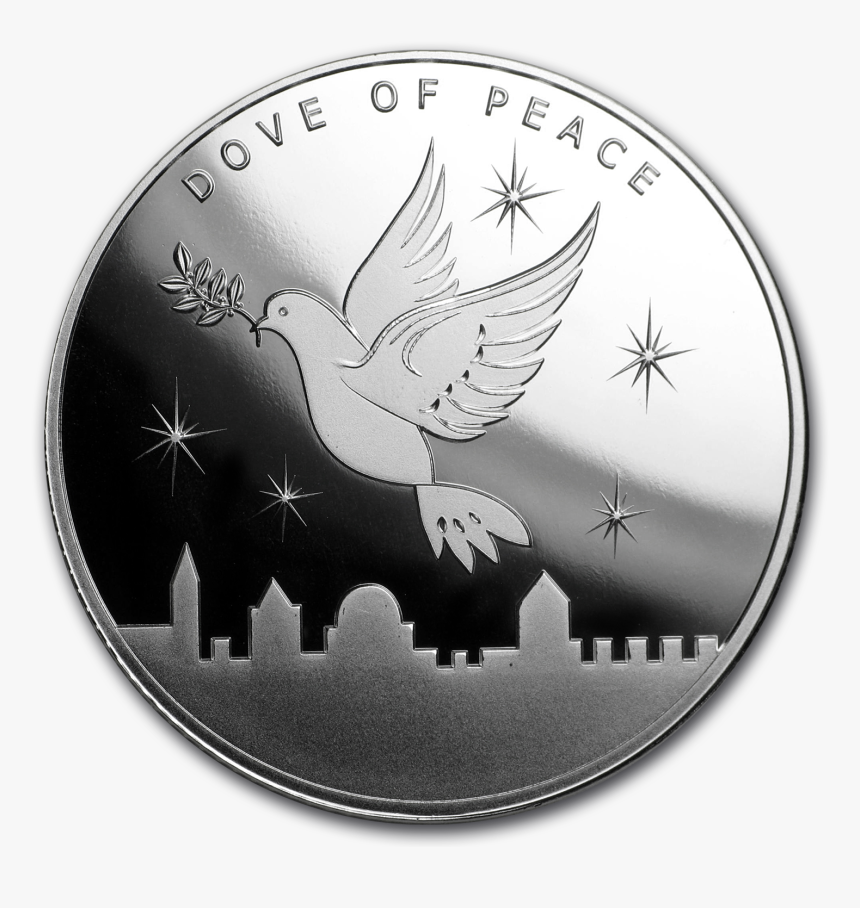 Dove With Olive Branch Png, Transparent Png