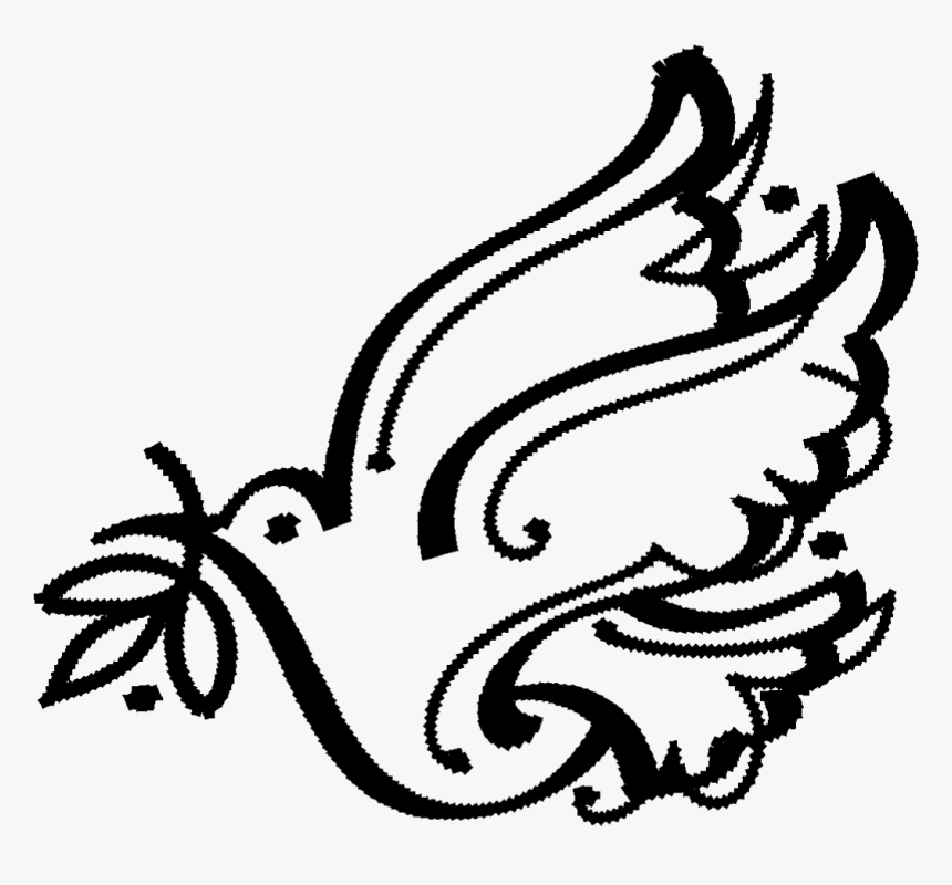 Columbidae Olive Branch Doves As Symbols T Shirt Peace, HD Png Download
