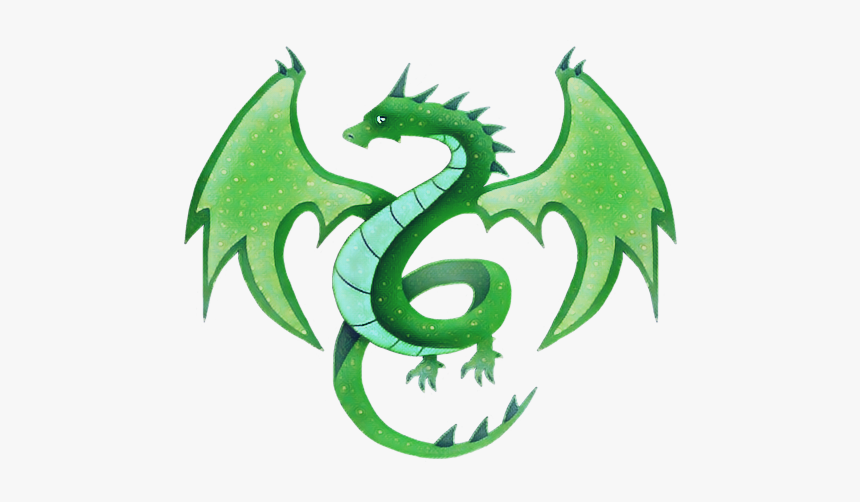 #dragon #myillustration #mythical #creature #green, HD Png Download