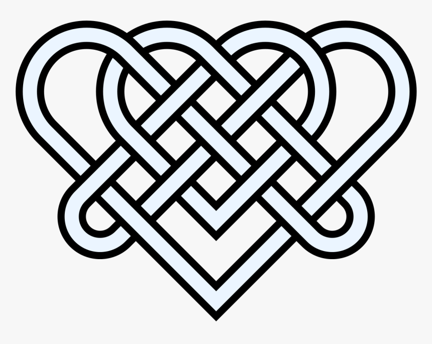 Double Heart Png, Transparent Png