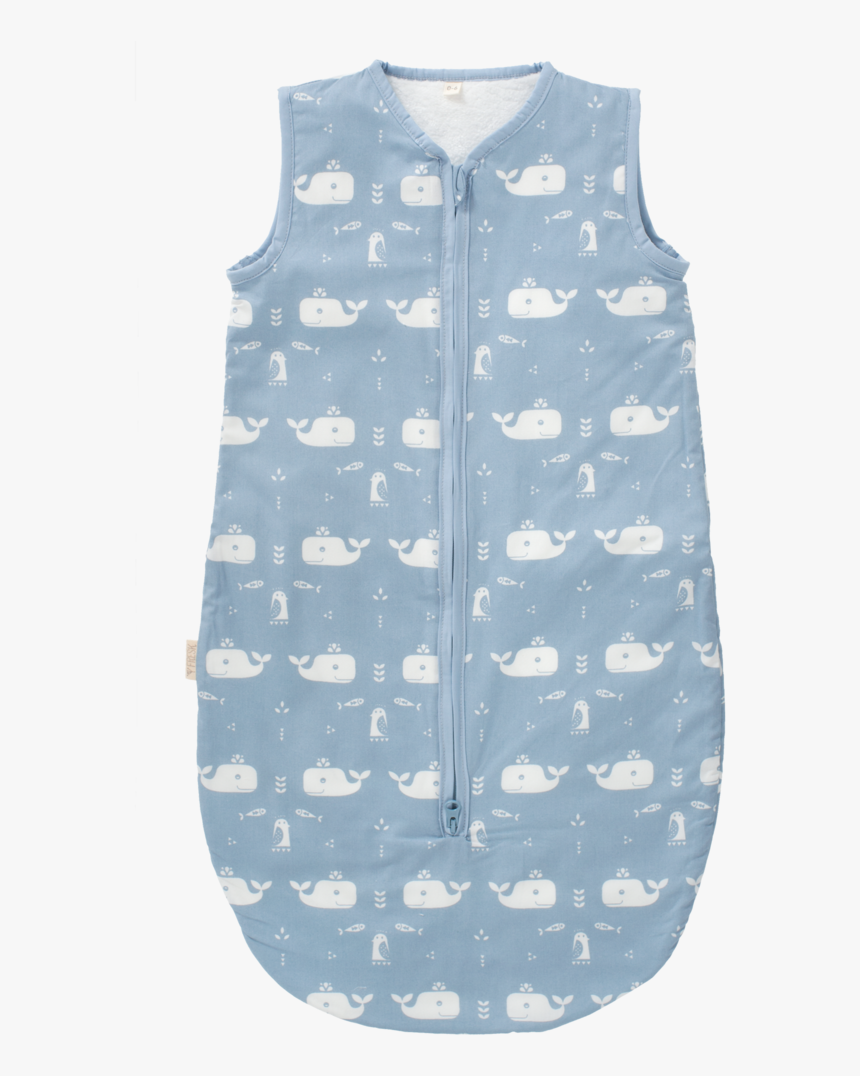 Slaapzak Gevoerd Whale Blue Fog, HD Png Download