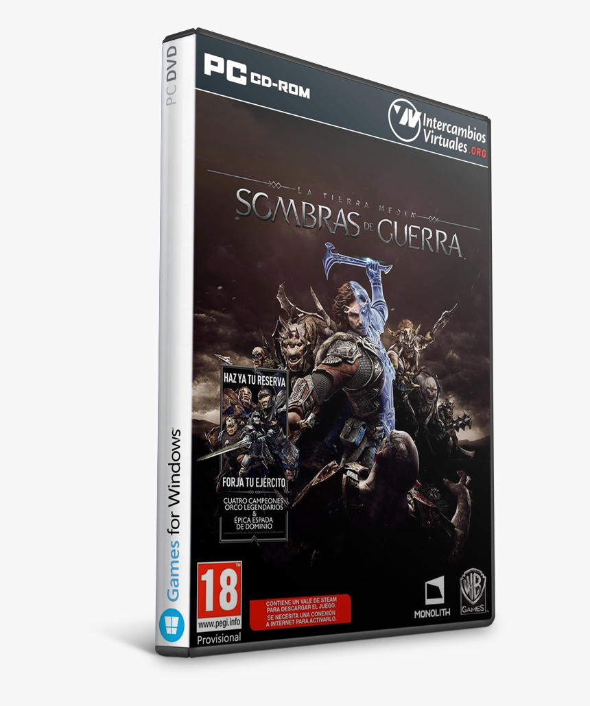 Transparent Shadow Of War Png, Png Download