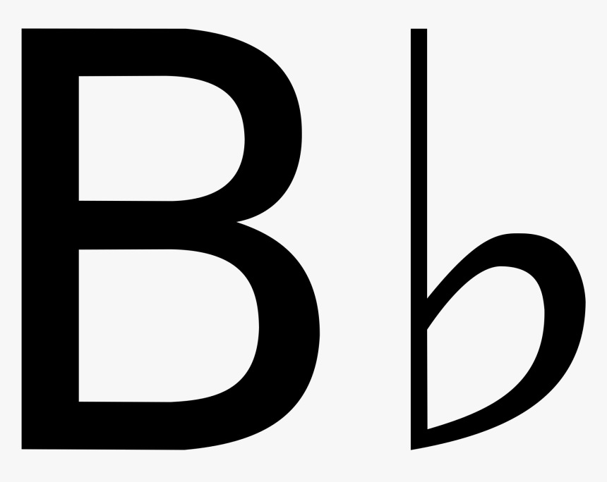 B, HD Png Download