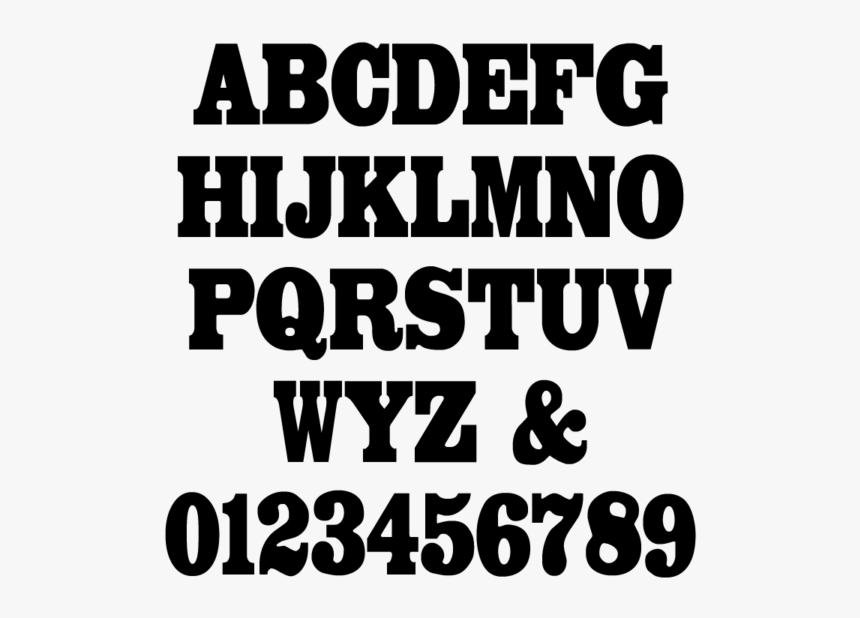 Custom Cut Decor Standard Font, HD Png Download