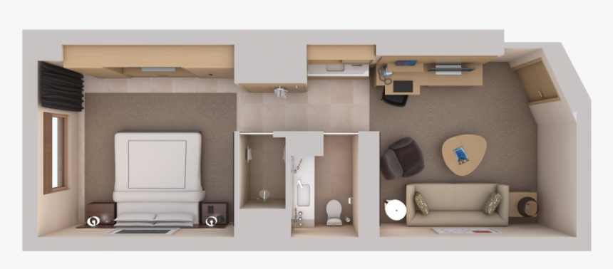 Bed Top View Png, Transparent Png