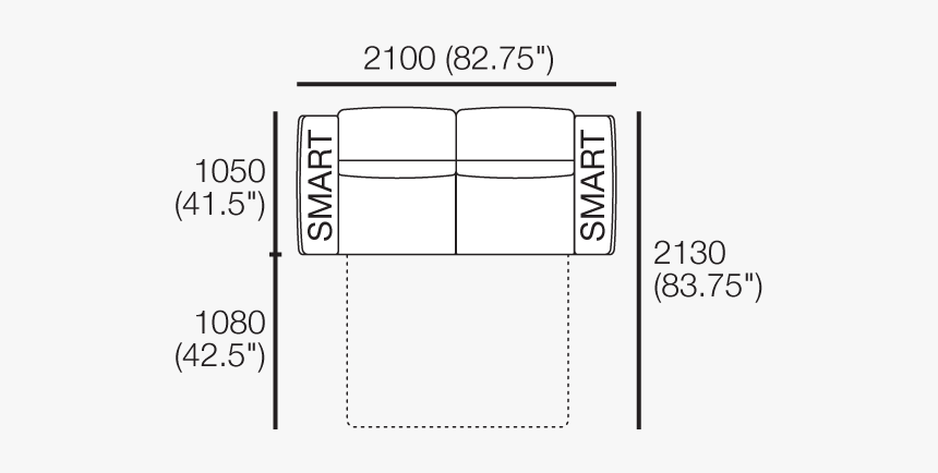 Bed Top View Png, Transparent Png