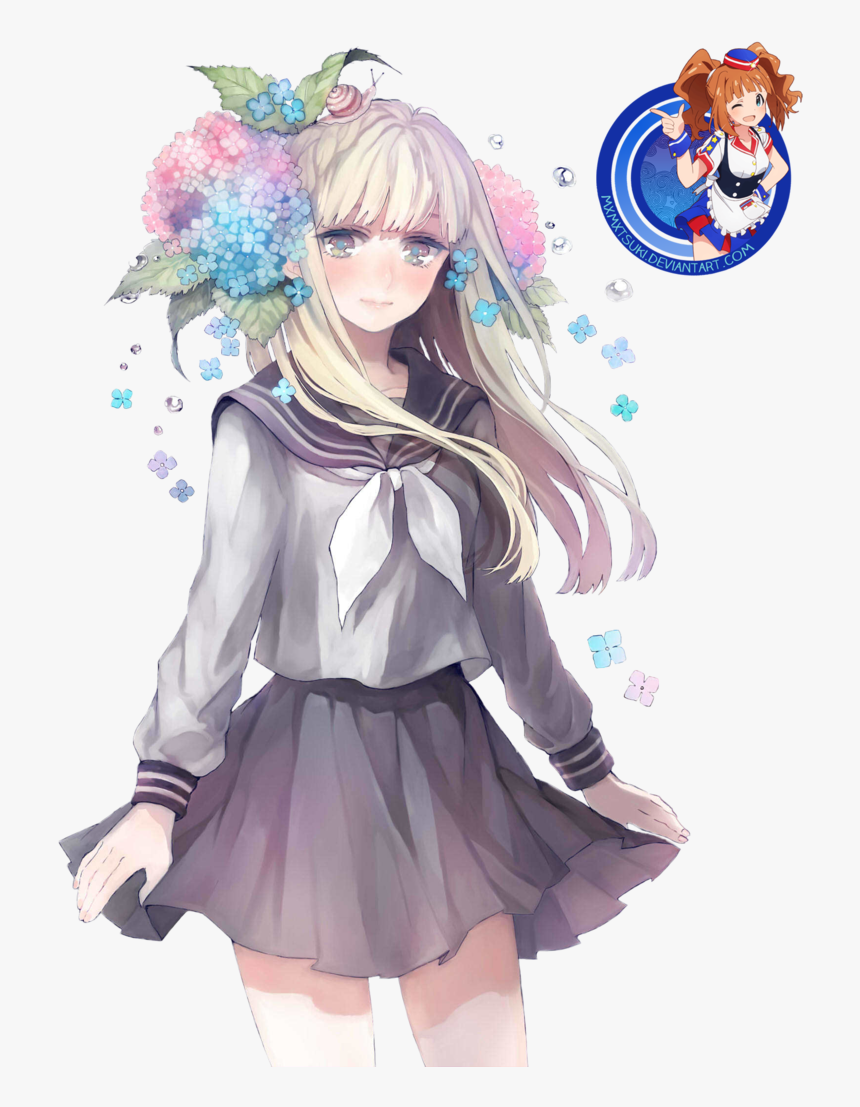 #anime #render #png #pngs #overlay #love #flowes #flower, Transparent Png