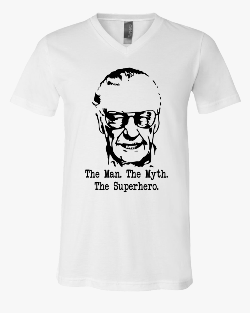 Stan Lee Face The Man The Myth The Superhero Shirt, HD Png Download