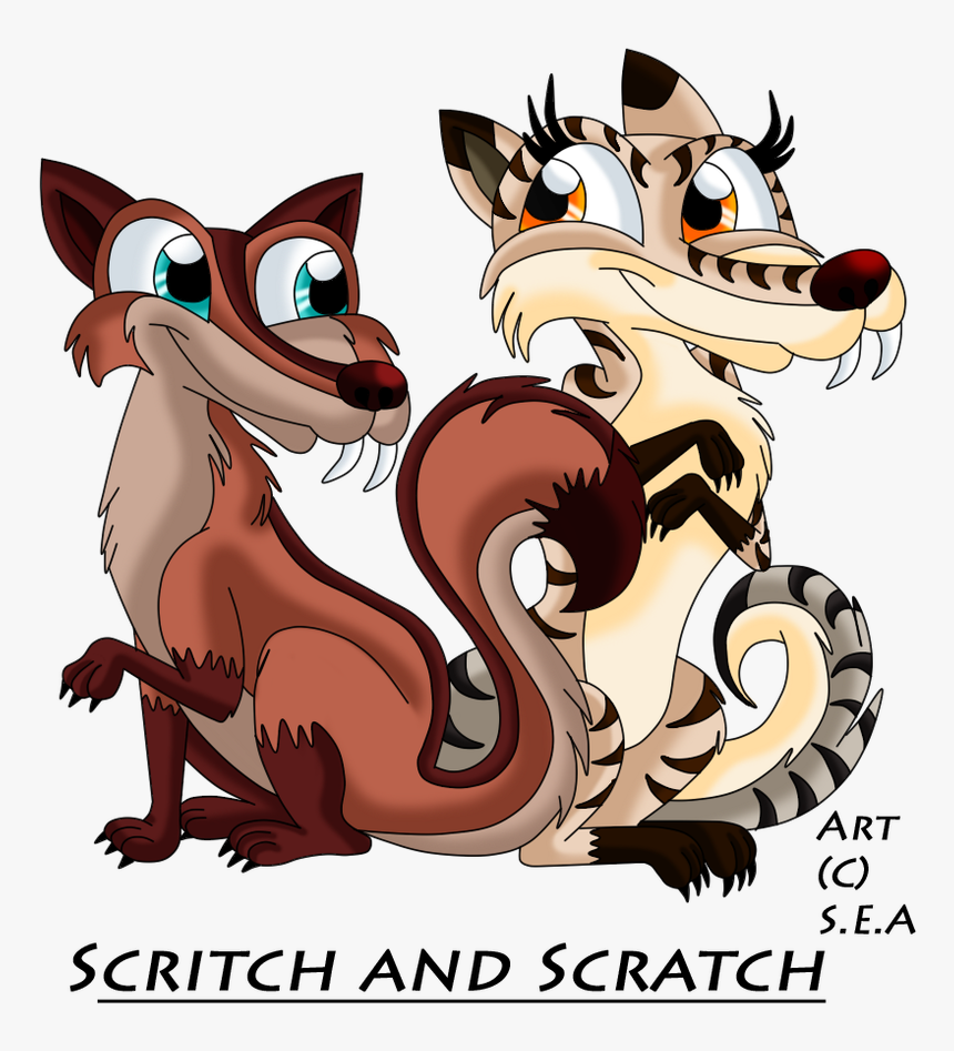 Otter Clipart Ice Age, HD Png Download
