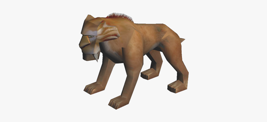 Ice Age Diego Papercraft, HD Png Download