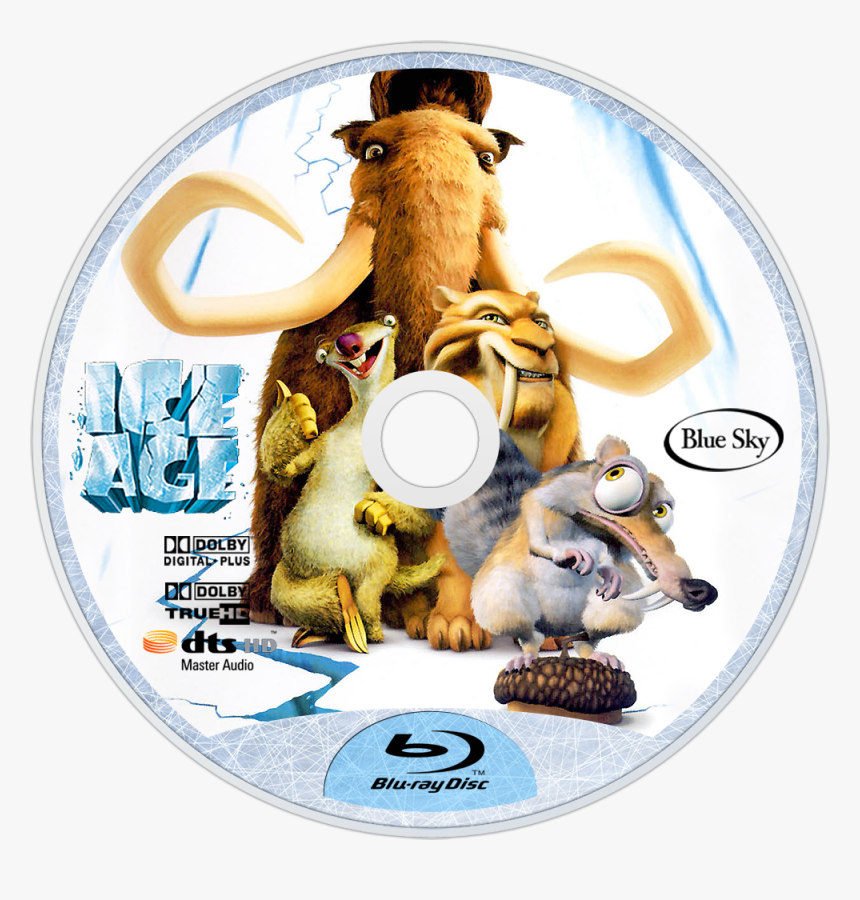 Ice Age Bluray Disc Image, HD Png Download