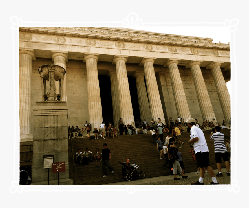 Lincoln Memorial Png, Transparent Png