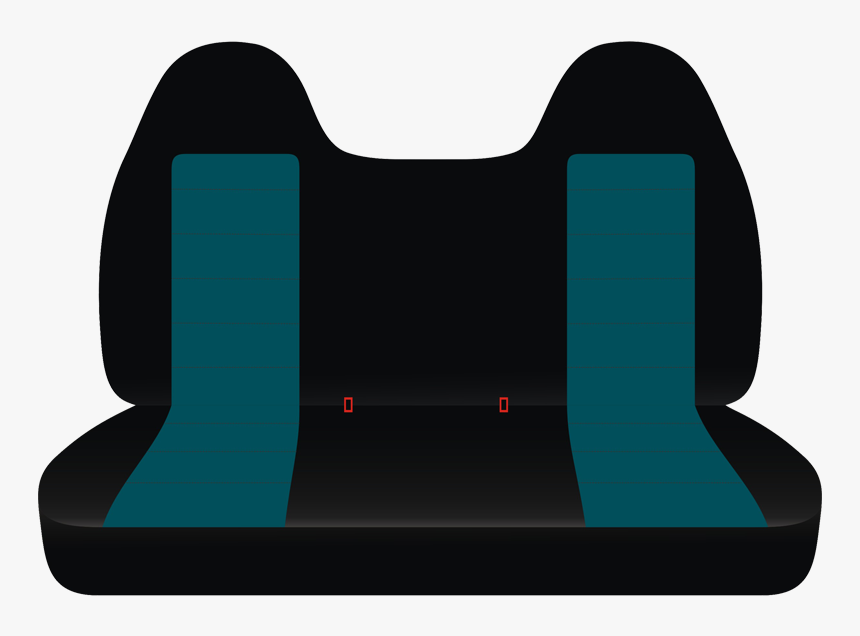Co 26 34 Black & Teal Cotton, Ford F 150 Bench Molded, HD Png Download
