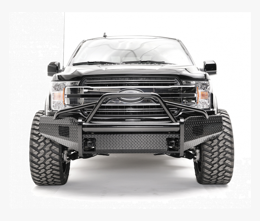 Fab Fours Black Steel Pre-runner Guard W/ Tow Hooks, HD Png Download