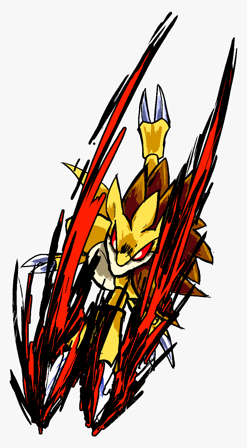 Sandslash Used Crush Claw Game Art Hq Pokemon Art Tribute, HD Png Download
