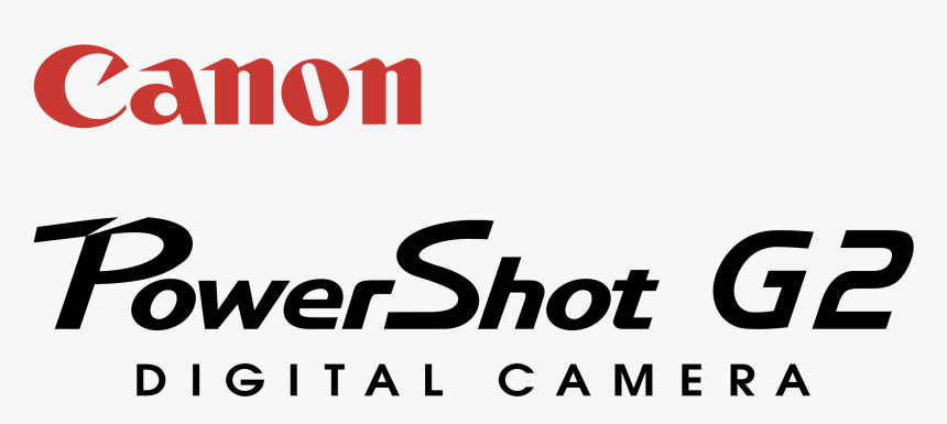 Canon Powershot G2 Logo Png Transparent, Png Download