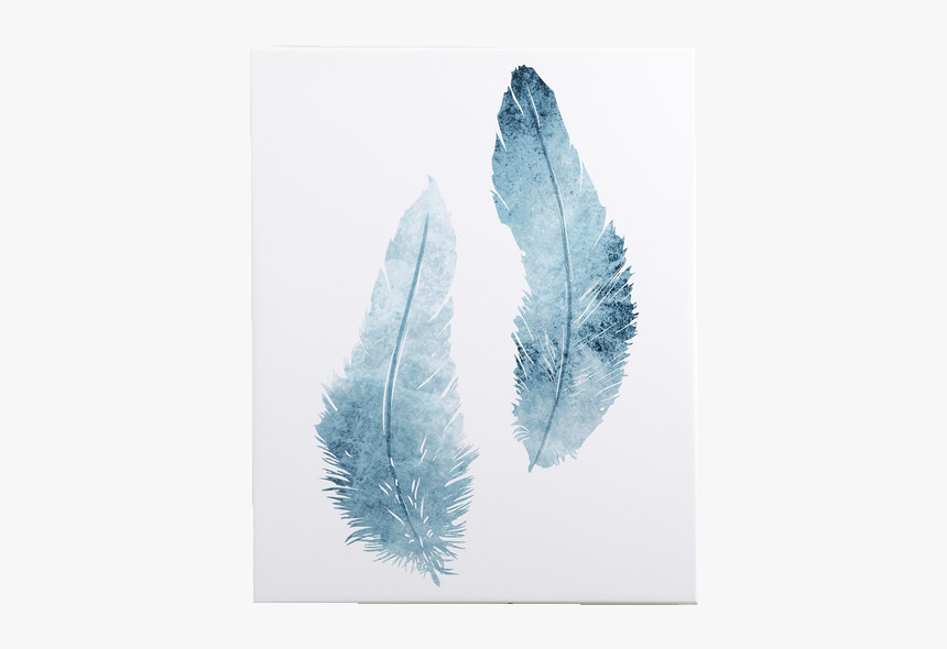 Watercolor Feather Png, Transparent Png