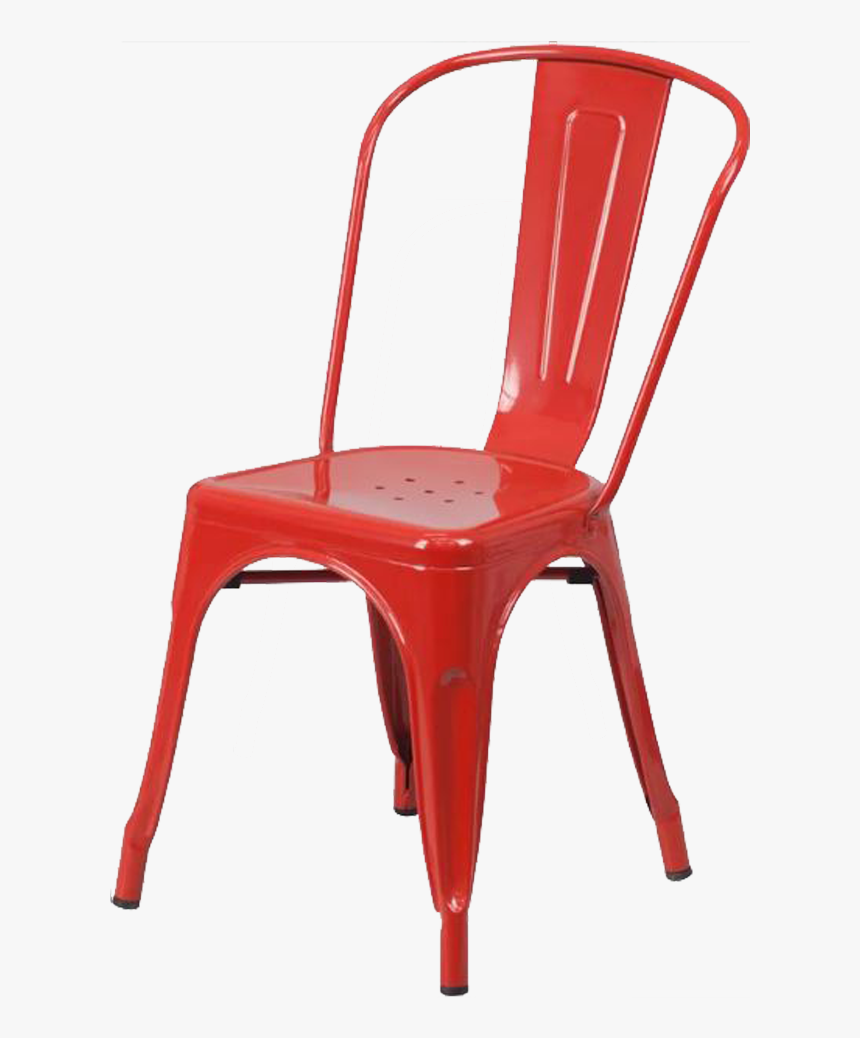 Metal Red Chair, HD Png Download