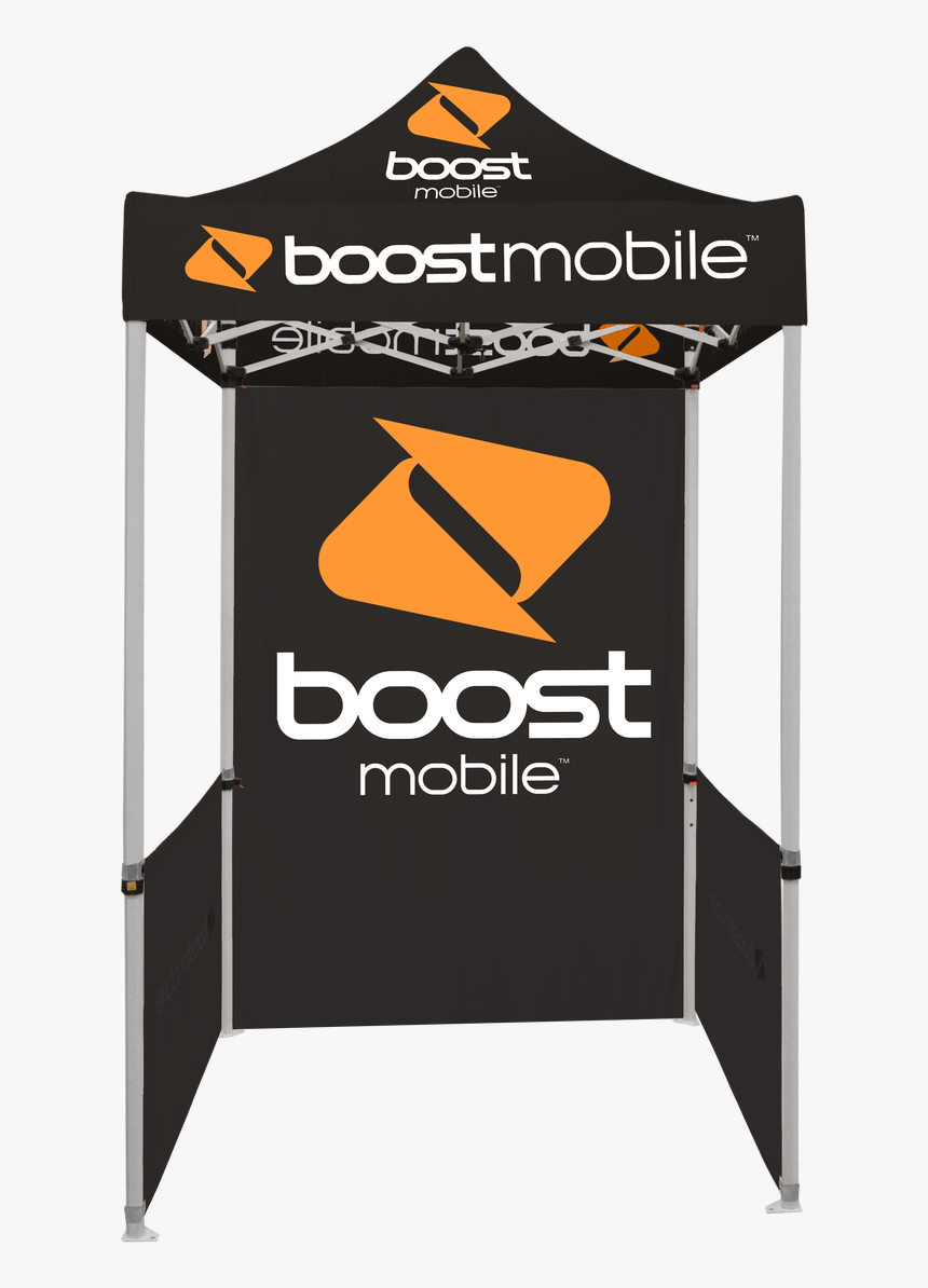 5ft X 5ft Black Boost Mobile Pop Up Tent, HD Png Download
