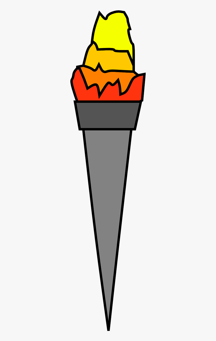 Olympic Torch Png, Transparent Png