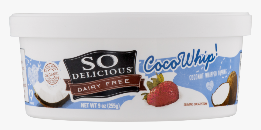 So Delicious Dairy Free Coco Whip Coconut Whipped Topping,, HD Png Download
