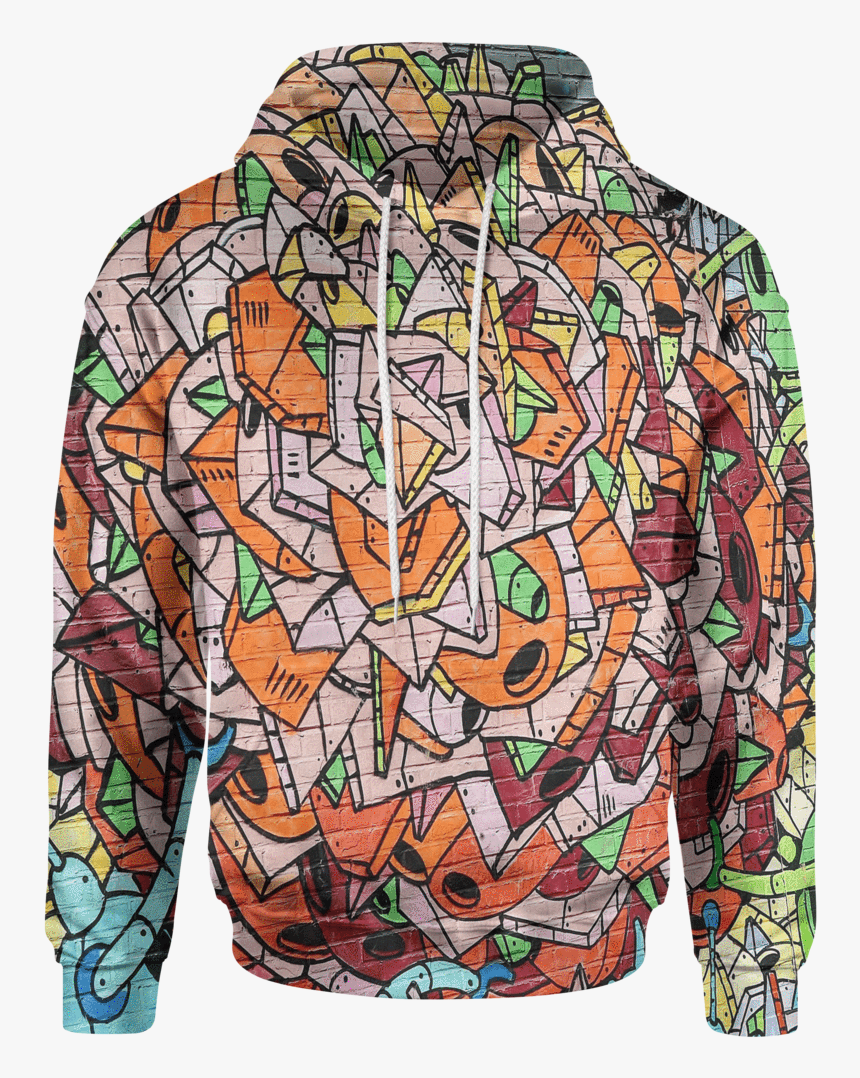 Grafiti Texture - Hoodie, HD Png Download