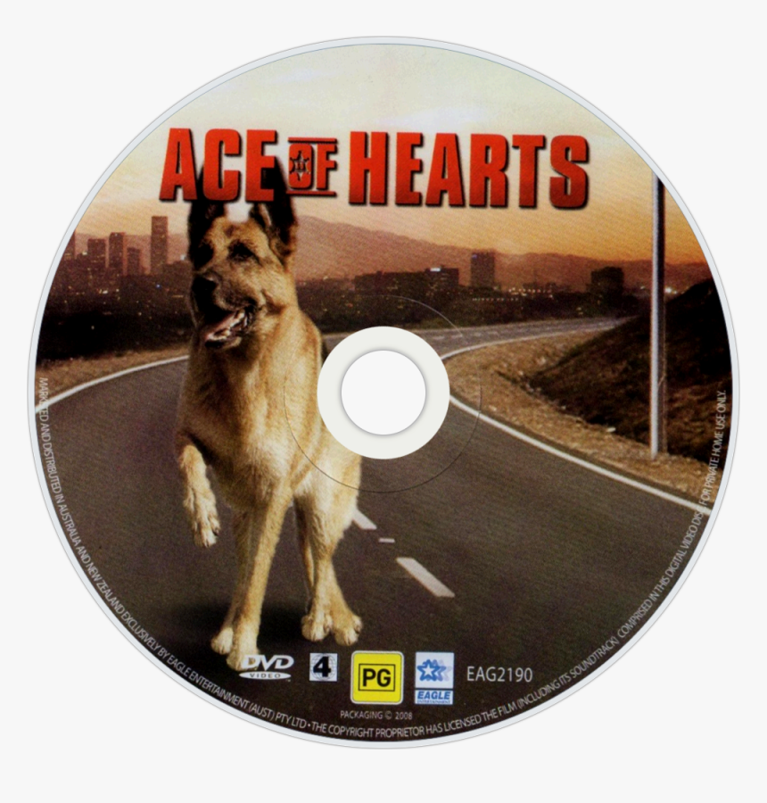 Ace Of Hearts Dvd Disc Image, HD Png Download
