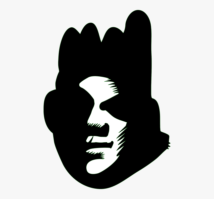 Black, Face, Graffiti, HD Png Download
