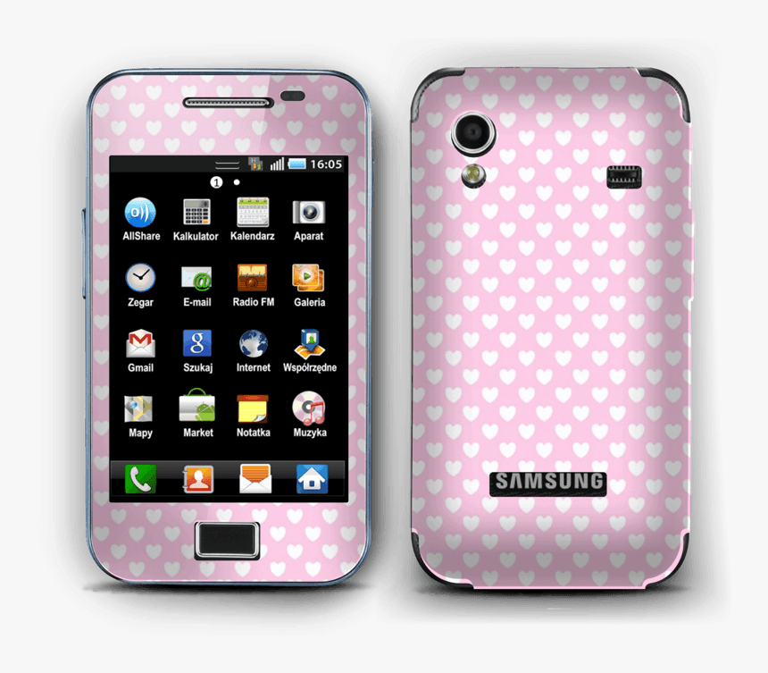 Cute Hearts Skin Galaxy Ace, HD Png Download