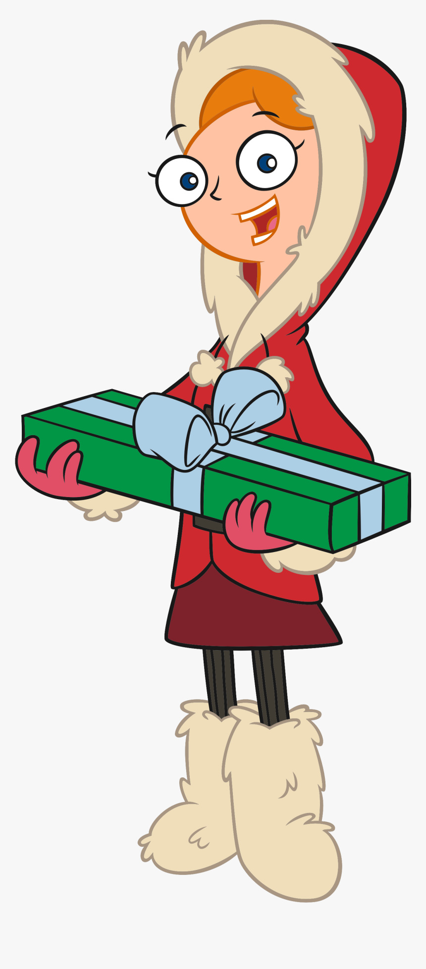 Candace Phineas And Ferb Christmas , Png Download, Transparent Png