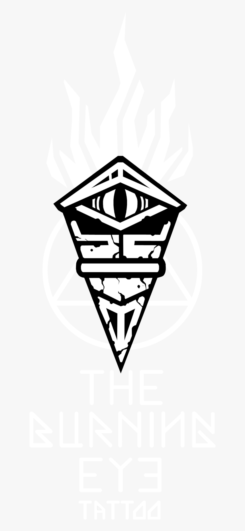 The Burning Eye Tattoo , Png Download, Transparent Png