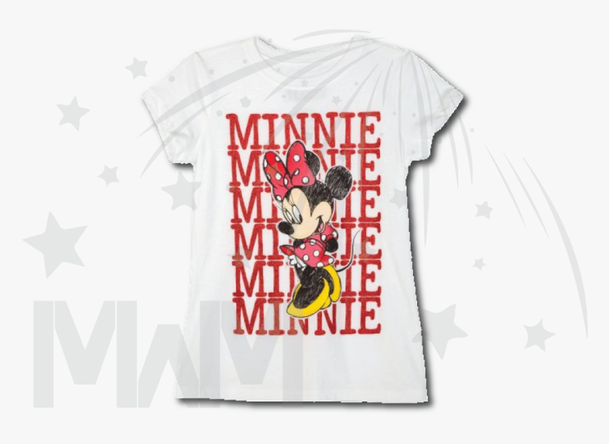 Minnie Mouse Toddler White Tshirt Xs-xl Sizes, HD Png Download