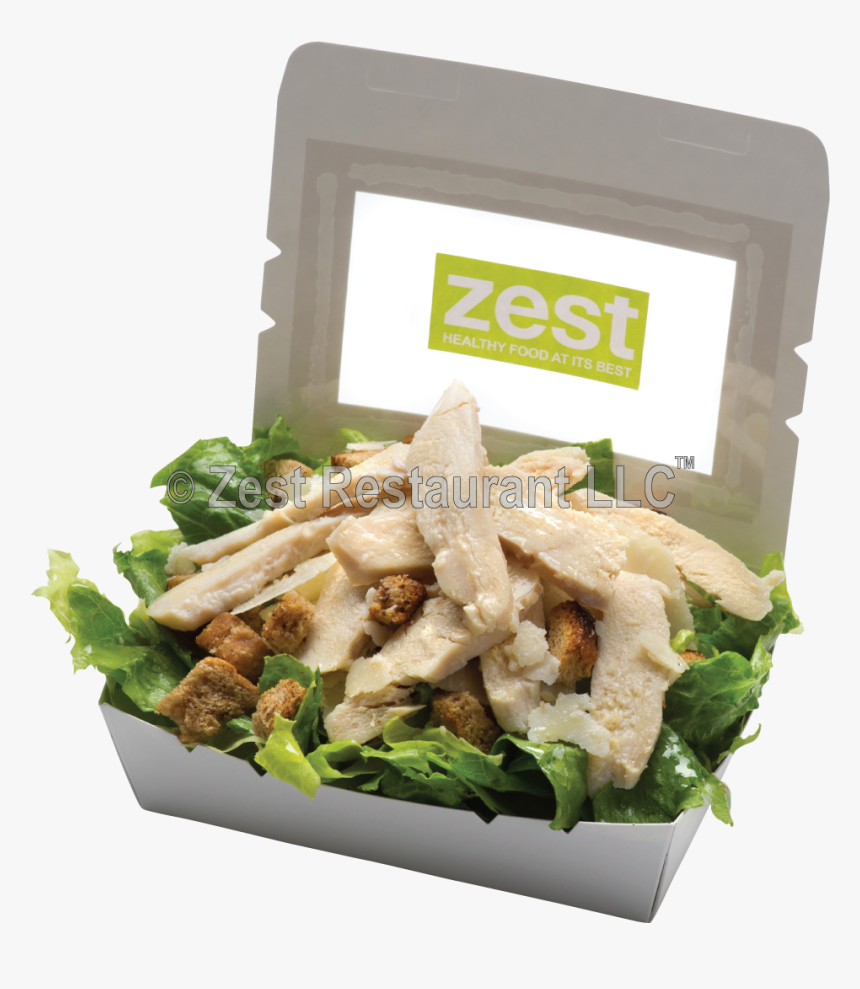 Chicken Caesar Salad, HD Png Download