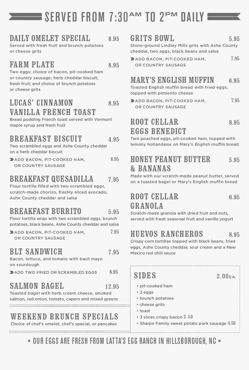 Chapel Hill Breakfast, HD Png Download
