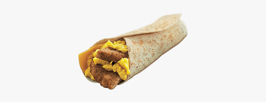 Sausage & Egg Wrap, HD Png Download