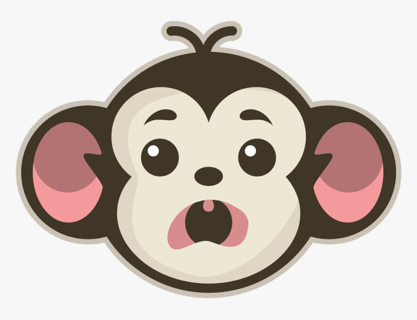 Monkey Face Png, Transparent Png