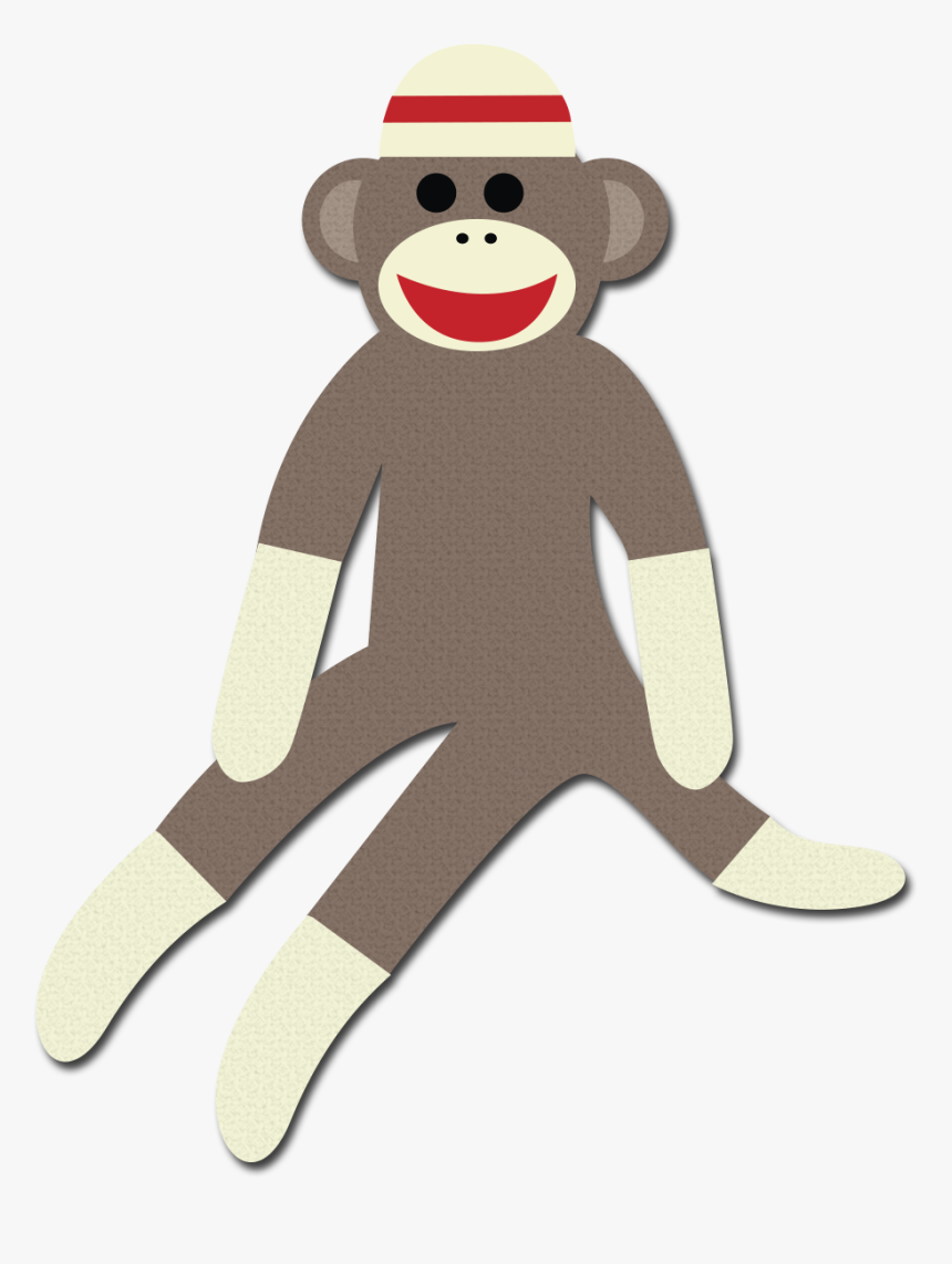 Free Sock Monkey Clip Art, HD Png Download