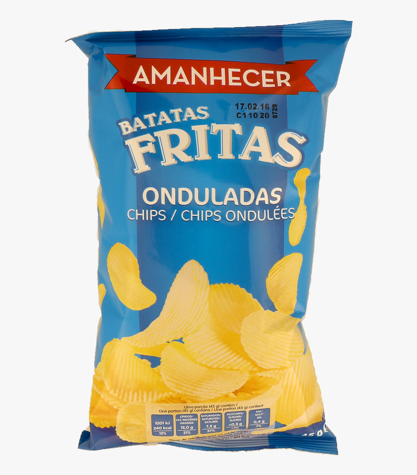 Batata Frita Amanhecer Onduladas 45 G 
 Title Batata, HD Png Download
