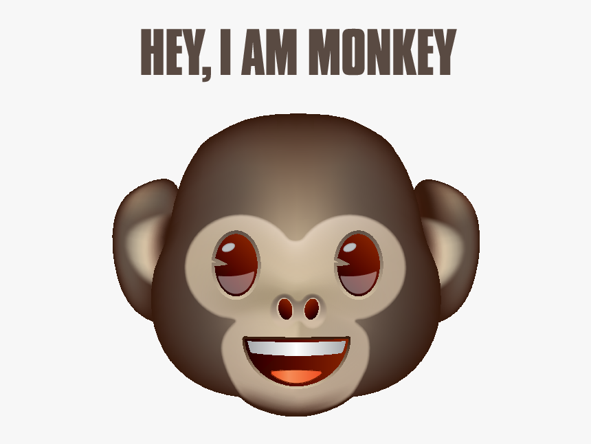 Monkey Face Png, Transparent Png