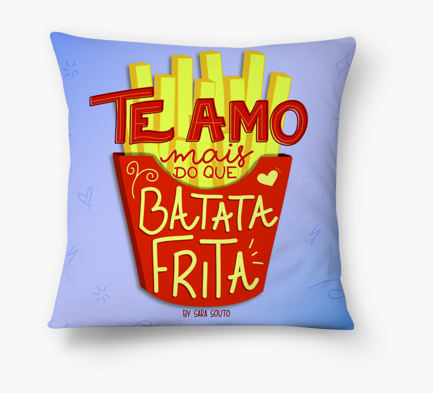 Almofada Amor E Batata Frita De By Sara Soutona, HD Png Download