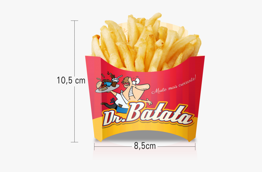 Batata Frita Couchê 300g 17,5x25, HD Png Download