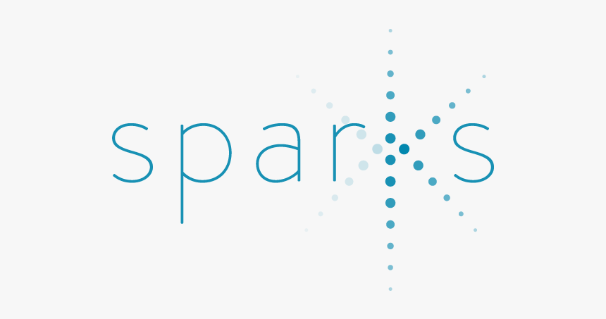 Blue Sparks Png, Transparent Png