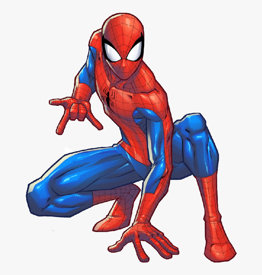 Spiderman Swinging Png, Transparent Png